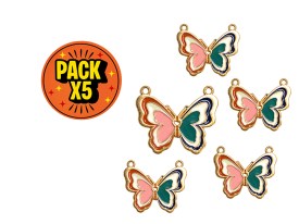 Dije Esmaltado Mariposa Divisible